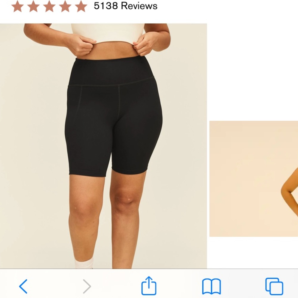 Girlfriend Collective High Rise Bike Short XS